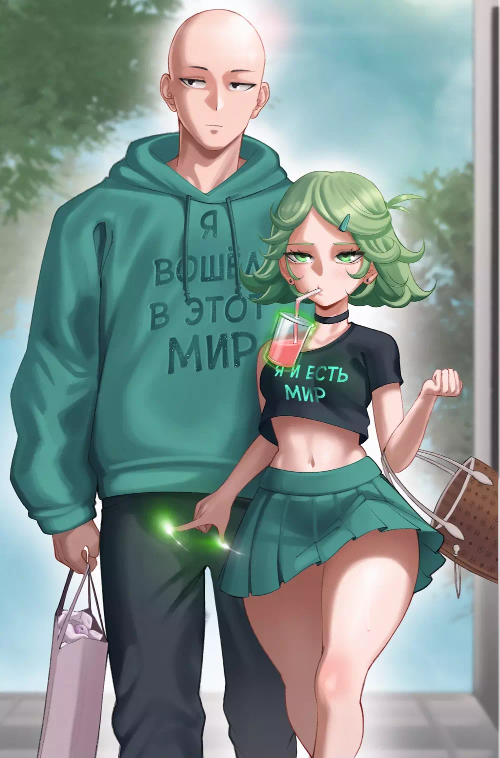 Порно комикс One Punch Man – Тацумаки и Сайтама — page 2