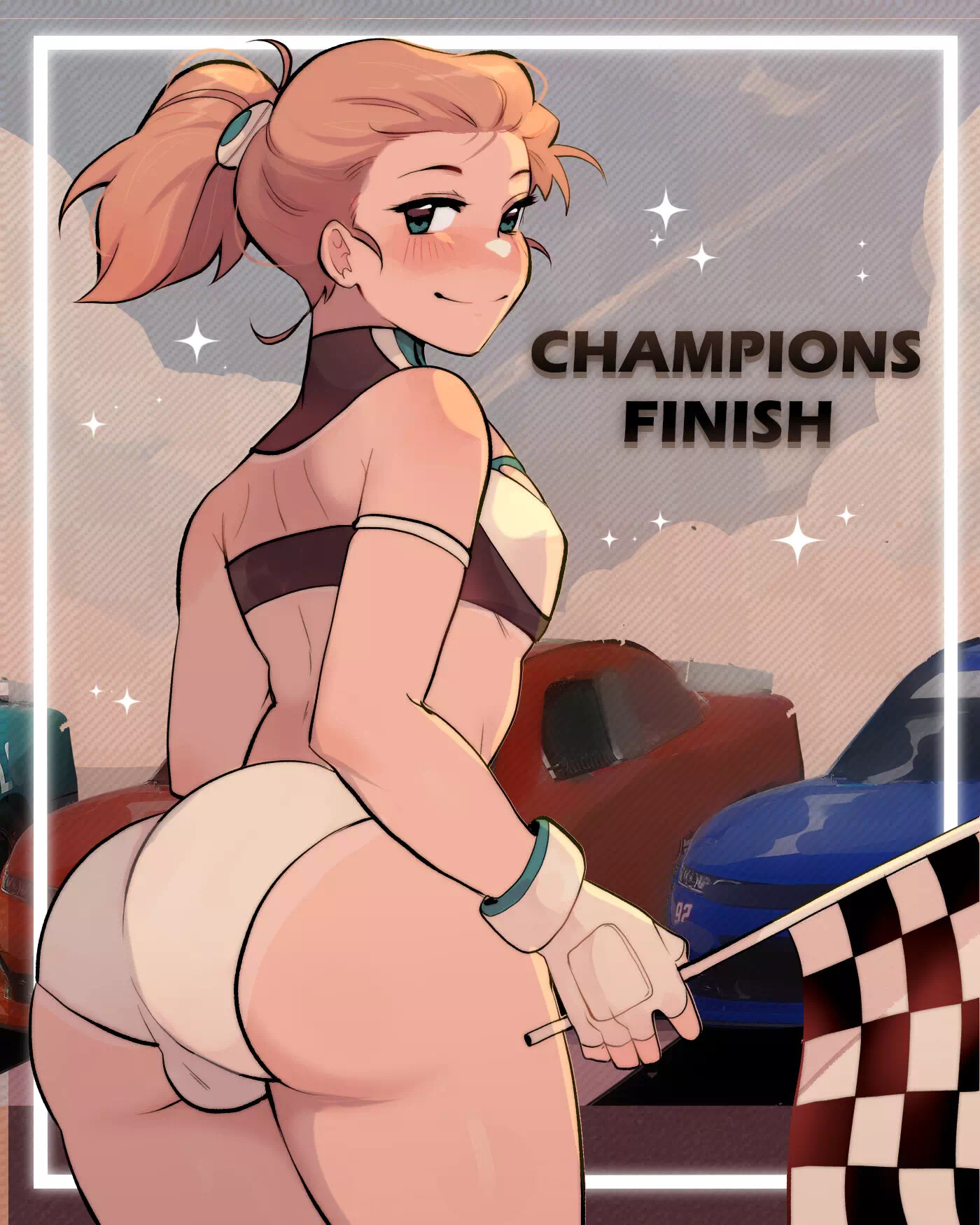 Комикс Чемпионский финиш (Champions Finish) — страница 1